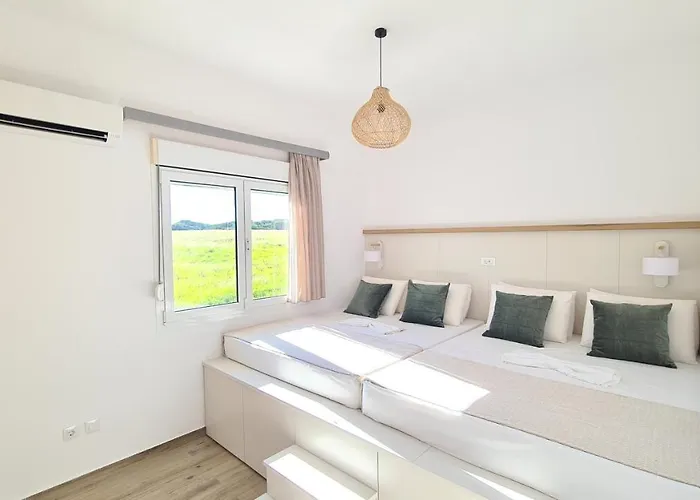 ヴィラ Stamos With Seaview And Private Pool - Partner Of Prasonisi