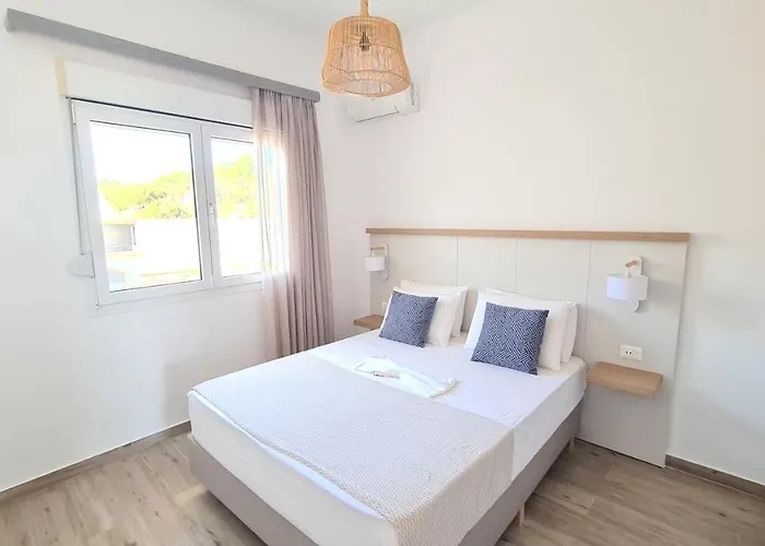 Stamos With Seaview And Private Pool - Partner Of Prasonisi Plimmiri