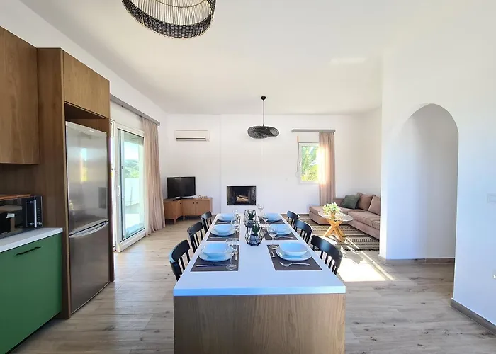 Stamos With Seaview And Private Pool - Partner Of Prasonisi