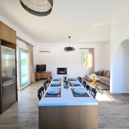 Stamos With Seaview And Private Pool - Partner Of Prasonisi