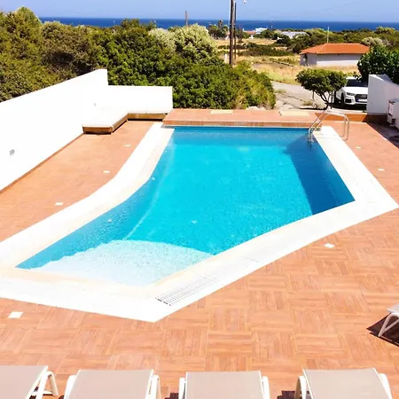 Stamos With Seaview And Private Pool - Partner Of Prasonisi
